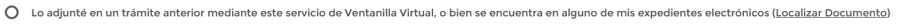 5. Lo adjunté en trámite anterior