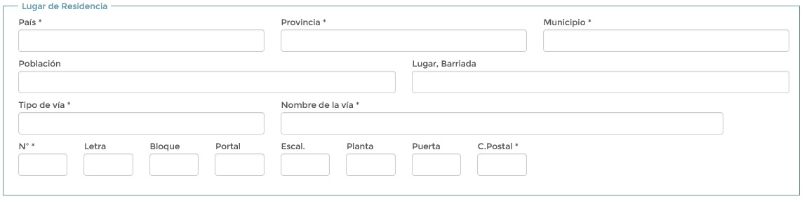 2. Lugar de Residencia